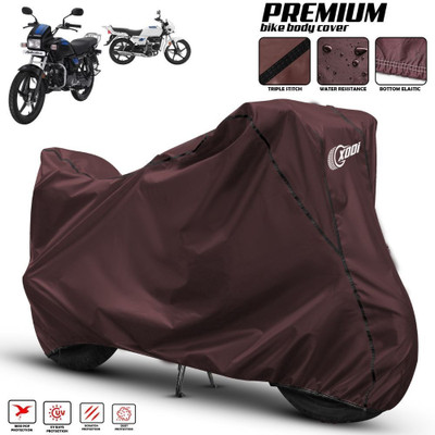 AUTOCAD Waterproof Two Wheeler Cover for Hero(Splendor, Maroon, Black)