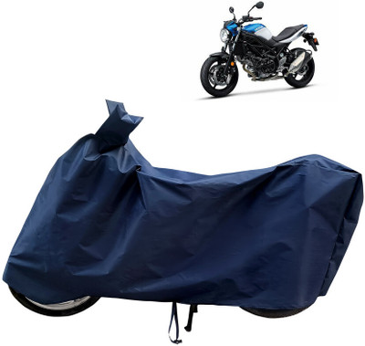Horseyaart Waterproof Two Wheeler Cover for Suzuki(SV 650, Blue)