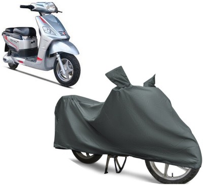 EGAL Waterproof Two Wheeler Cover for Hero(Electric NYX e5, Grey)