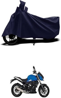 RAAMKM Two Wheeler Cover for TVS, Bajaj, Hero, Honda, KTM(Motocorp Electric Scooter, Blue)