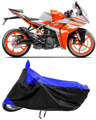 GROFATIK Two Wheeler Cover for KTM(RC 200 BS6, Orange)