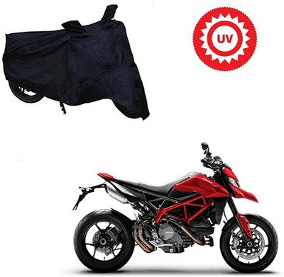 MMSSTAR Waterproof Two Wheeler Cover for Ducati(Hyperstrada, Black)