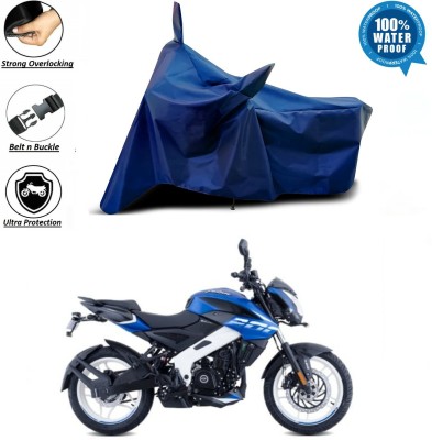 WMIZEXA Waterproof Two Wheeler Cover for Universal For Bike(Pulsar 200 NS DTS-i, Blue)