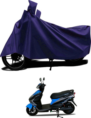 KEDIT Waterproof Two Wheeler Cover for Ampere(REO, Blue)