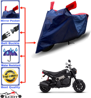 KEDIT Two Wheeler Cover for Honda(Navi, Red, Blue)