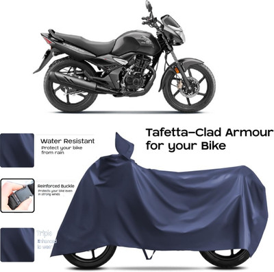 WMIZEXA Two Wheeler Cover for Honda(CB Unicorn 160, Blue)