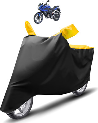 Caronix Two Wheeler Cover for Bajaj(Pulsar 150, Yellow)