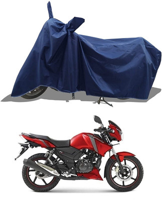 AASHTIK MART Two Wheeler Cover for TVS(Apache RTR 160, Blue)