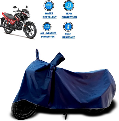 CODOKI Waterproof Two Wheeler Cover for Hero(Glamour i3s, Blue)