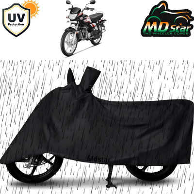 MWBB Two Wheeler Cover for Bajaj(Electric, Black)