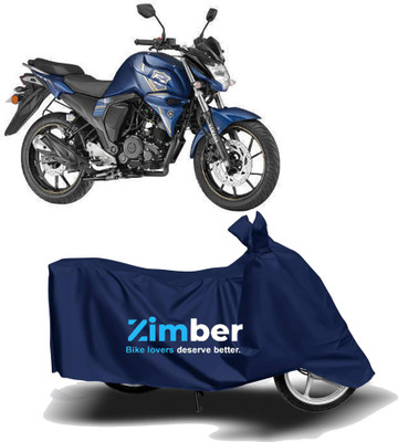 AutoRash Two Wheeler Cover for Yamaha(FZ25, Blue)