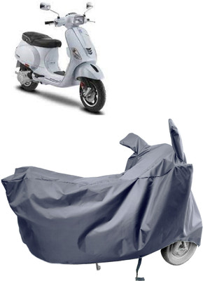 Amexride Two Wheeler Cover for Vespa(VXL 150 BS6, Grey)
