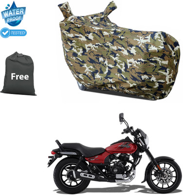 PAGORA Waterproof Two Wheeler Cover for Bajaj(Avenger 150 Street, Yellow)