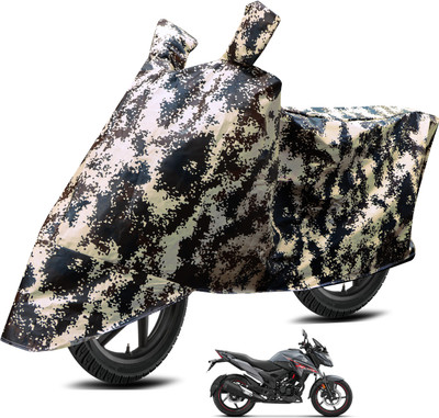Euro Care Waterproof Two Wheeler Cover for Honda(X-Blade, Silver)