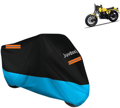 Juvdoxj Waterproof Two Wheeler Cover for Yamaha(RD 350, Blue)