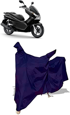 Amexride Two Wheeler Cover for Honda(PCX 125 BS6, Blue)