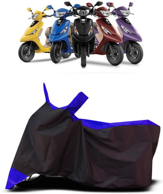 VESMEI Two Wheeler Cover for TVS(Scooty Zest BS6, Blue)