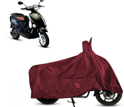 EGAL Waterproof Two Wheeler Cover for Hero(Electric Photon, Maroon)