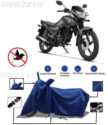 smwzxyu Waterproof Two Wheeler Cover for Honda(SP 125, Blue)