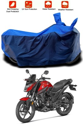 Furious3D Two Wheeler Cover for Honda(X-Blade, Blue, Blue)