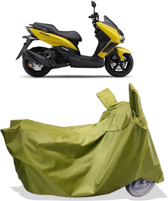 Amexride Two Wheeler Cover for Yamaha(Majesty S 155 maxi, Maroon)