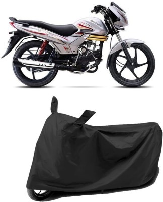 AASHTIK MART Two Wheeler Cover for Mahindra(Centuro, Black)