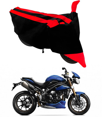 Furious3D Two Wheeler Cover for Triumph(Speed Triple, Red, Black)