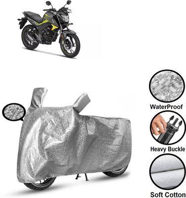 CODOKI Waterproof Two Wheeler Cover for Honda(CB Hornet 160R, Silver)