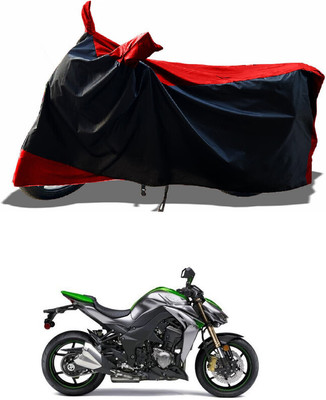 DeepShakshi AUTOMOTIVE Waterproof Two Wheeler Cover for Kawasaki(Z1000, Red)