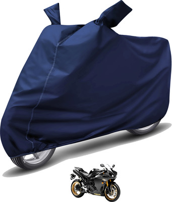Auto Hub Waterproof Two Wheeler Cover for Yamaha(YZF R1, Blue)