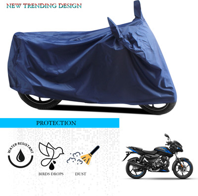 ANTHUB Waterproof Two Wheeler Cover for Bajaj(Pulsar 125 Neon, Blue)