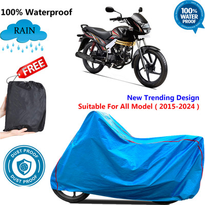 OliverX Waterproof Two Wheeler Cover for Mahindra(Centuro XT, Blue)