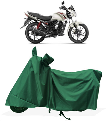 Tricway Two Wheeler Cover for Suzuki(Sling Shot Plus, Green)