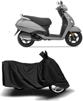 CoverXpert Two Wheeler Cover for TVS(Jupiter, Black)