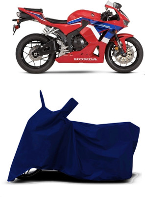 VESMEI Two Wheeler Cover for Honda(CBR 600 RR, Blue)