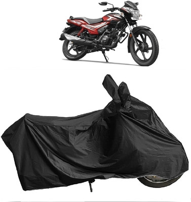 MMSSTAR Waterproof Two Wheeler Cover for TVS(Star City BS6, Black)