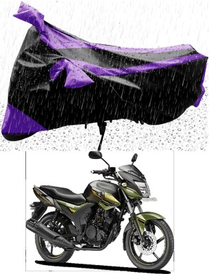 Furious3D Two Wheeler Cover for Yamaha(SZ-RR, Purple, Black)