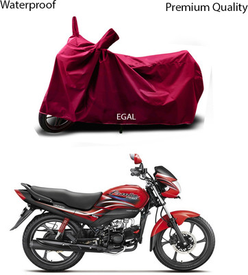 EGAL Waterproof Two Wheeler Cover for Hero(Passion Pro i3S, Maroon)