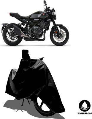 Amexride Waterproof Two Wheeler Cover for Honda(CB 1000R, Black)