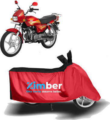 APNEK Two Wheeler Cover for Hero(Splendor Plus, Red, Black)