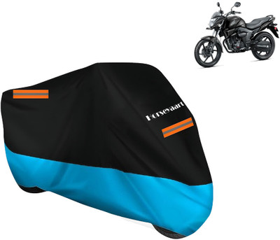 Horseyaart Waterproof Two Wheeler Cover for Honda(CB Trigger, Blue)