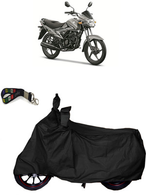 UKIGAL Two Wheeler Cover for Suzuki(Hayate, Black)