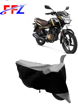 FFZ Waterproof Two Wheeler Cover for TVS(Victor New, Black, Grey)