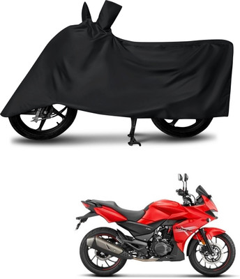 DeepShakshi AUTOMOTIVE Waterproof Two Wheeler Cover for Hero(Xtreme 200S, Black)
