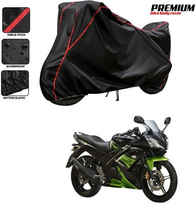 PAGORA Waterproof Two Wheeler Cover for Yamaha(YZF R15S, Black)