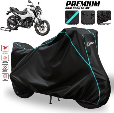 AutoGalaxy Waterproof Two Wheeler Cover for Hero(Xtreme 160 R, Black)