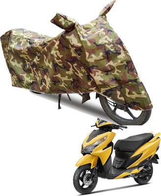 SS FOR YOUR SMART NEEDS Waterproof Two Wheeler Cover for Honda(Grazia BS6, Green)