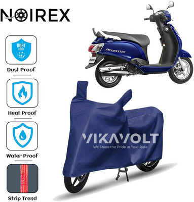 NOIREX Waterproof Two Wheeler Cover for Suzuki(Access 125, Blue)