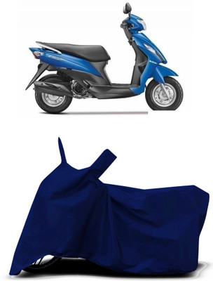 VESMEI Two Wheeler Cover for Suzuki(Let's, Blue)