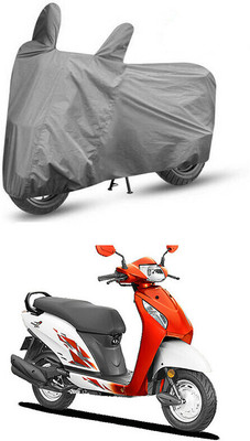 MMSSTAR Waterproof Two Wheeler Cover for Honda(Activa, Grey)